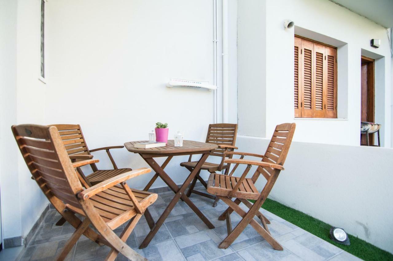 Skalidis Apartments Stalis Bagian luar foto